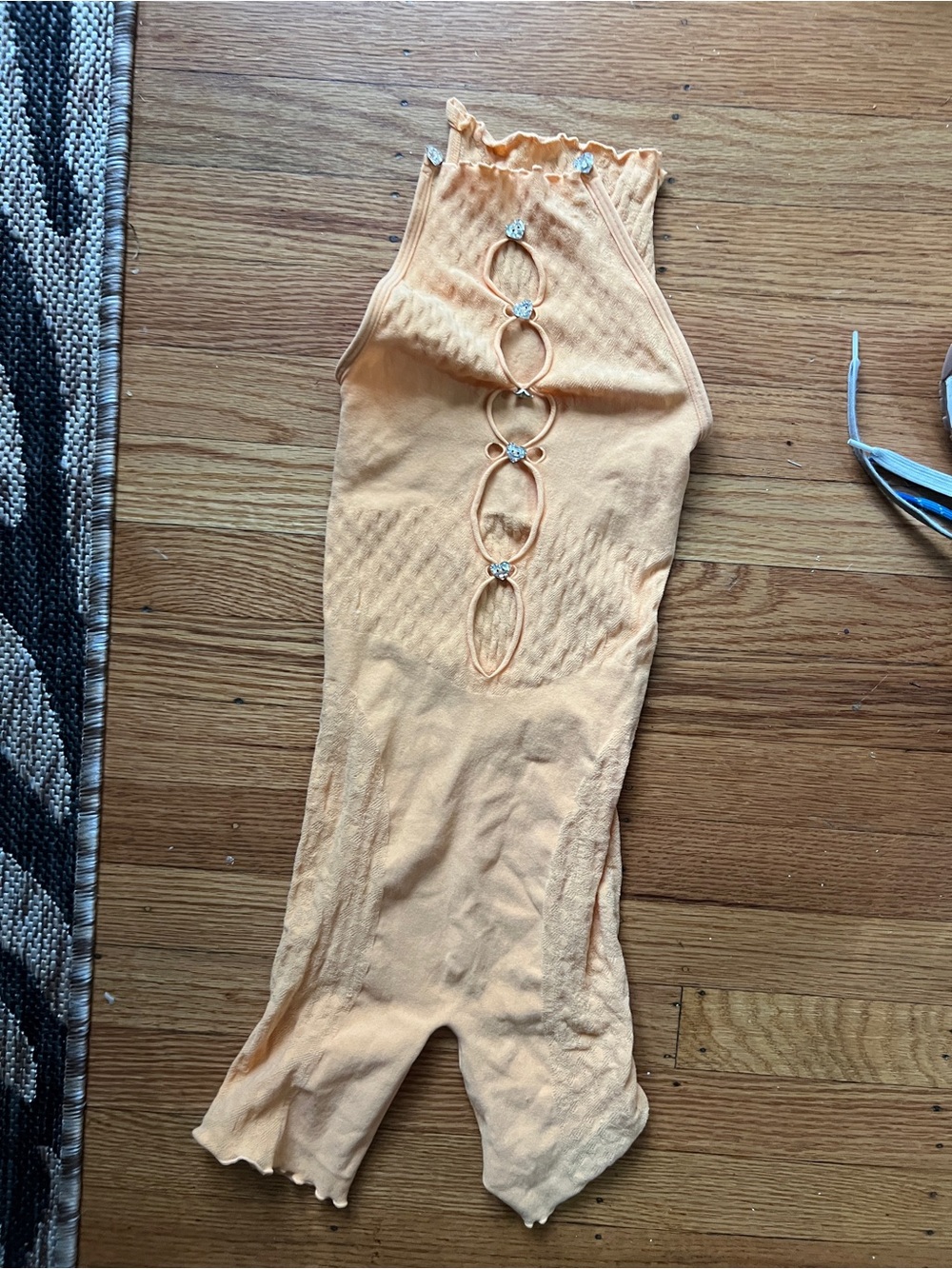Poster girl Jetta jumpsuit in peach
